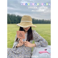 [ 3ce ] 3ce hand-held mirror with high-quality scratch-resistant silver coating