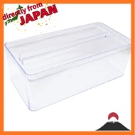 OE Paper towel case, clear, 26.5cm (H)x12.5cm (W)x9.5cm (H) Tissue case, easy to take out, neatly st