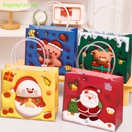 DAYDAYTO Large Christmas Gift Tote Bags Waterproof Reusable Gift Bags With Handle Christmas Holiday Gift Bags Christmas Party Supplies SG