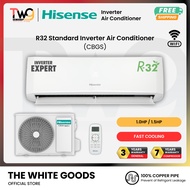 [FREE SHIPPING] Hisense 1HP / 1.5HP R32 Auto Clean Standard Air Conditioner AN09CBG AN12CBG 冷气机