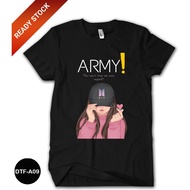 BTS Army Premium Cotton Combed 24s Kids T-Shirt #DTF-A09