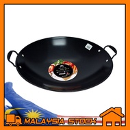 Kuali Hitam /Non Stick / Double Handle Enamel Wok / 32cm,35cm,38cm,40cm,43cm,45cm,50cm/ Tak Melekat 