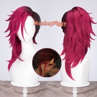 High Quality ARCANE VI Wigs LOL VIOLET Cosplay Wigs Carnival Party Anime Cosplay Heat Resistant Wigs