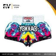 YOKKAO Tiger Family MUAY PANTS - Black and White