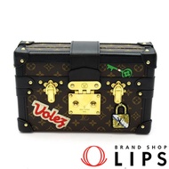 路易威登 Petite Malle M43992 Monogram Macassar 女士單肩包
ブラウン（已使用）