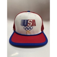 TRUCKER CAP VINTAGE OLIMPIC USA MCDONALDS