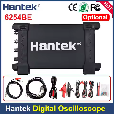 Hantek 6254BE 4CH Digital Portable scilloscope kit 250MHz Bandwidth Automotive Car-detector 1Gsa/s U