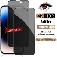 Anti-scratch Privacy 360 for iphone 14 14 Pro 14 Pro Max 14 Plus Tempered Glass Spy Anti Privacy 360