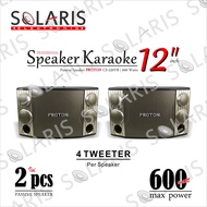 SPEAKER KARAOKE 12 Inch 4 TWEETER PROTON CS-550VB SPEAKER PASIF