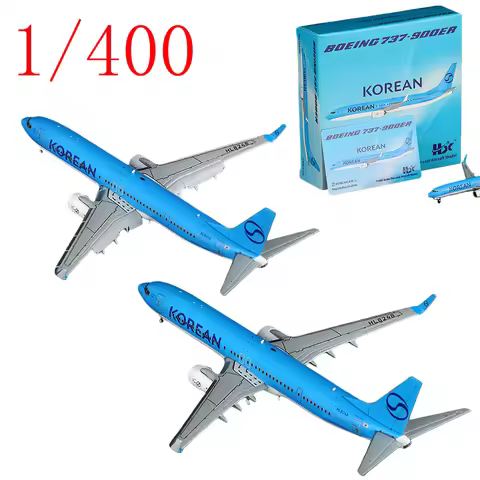 HX Models Diecast 1/400 Scale Korean B737-900 Aircraft Model Alloy Aircraft Model Teaching AIDS Coll