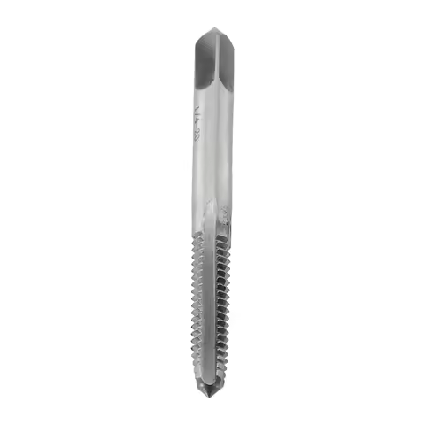 1pc 1/4-20 UNC-2B HSS Right Hand Thread Drill Screw Tap 70mm Spiral Point Straight Flute Hand Drilli