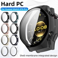 PC Case + Tempered Glass For Huawei watch GT6Pro GT 6Pro Accessories Smart Watch Screen Protector Bu