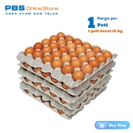 Telur Ayam Negeri 1 peti 15kg Telor Ayam Fresh dan Berkualitas