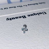 Burst Earrings Hundred Nails Exquisite Bone Steel Nails Cross Small Ears Love Female Titanium Lady N