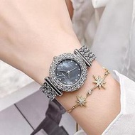詩高迪Scottie時尚新款女表輕奢鑲鉆貝母盤手鏈手表外貿跨境watch
