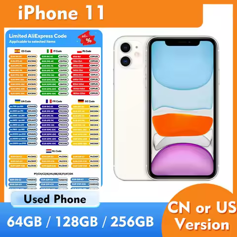 Apple IPhone 11 4g IOS Smartphone 6.1-inches 128GB ROM Camera 12MP All Colors Used Phone