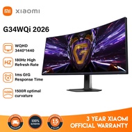 Xiaomi Curved Gaming Monitor G34WQi 2026 180Hz High Refresh Rate HDR 400