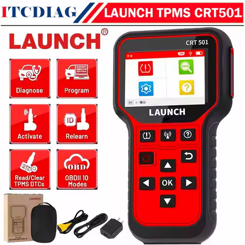 LAUNCH CRT 501 CRT501 PK TSGUN Tire Pressure Monitor System Activate Diagnostic Tool Read Write TPMS