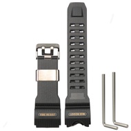 สายเรซินเหมาะสำหรับ Casio G-SHOCK Mad Master GWG1000 GWG-1000นาฬิกาสำหรับผู้ชายกำไลข้อมือสายรัดข้อมื