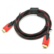 全城熱賣 - HDMI高清線紅黑網1.4版14+1鍍金電視電腦投影儀連接線（20米）