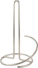 Spectrum Euro Paper Towel Holder Supreme (Satin Nickel) - Storage Organization for Kitchen Counter, 