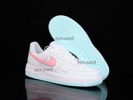 Nike Air Force 1 Low空軍一號白粉藍馬卡龍配色低幫板鞋