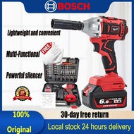 Bosch🔥Cordless Electric Impact Wrench Screwdriver Drill Multi-Functional Cordless Pembuka Tayar Kere