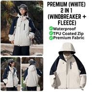 Windbreaker Pink Jacket Waterproof Winter Jacket Jaket Hiking Woman Windbreaker Men Winter Jacket Wi