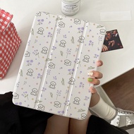 Fold Tablet Cases for Samsung Tab A8 A9 S6 Lite S7 FE S8+ S9 S10 FE A9+ Rotating Tablet Cover Skin