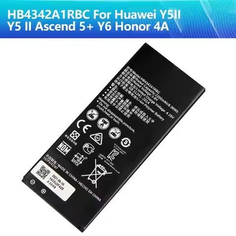 Phone Replacement Battery HB4342A1RBC For Huawei Y5II Y5 II Ascend 5+ Y6 Honor 4A SCL-TL00 Honor 5A 