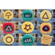 Original Price Squid Game-456/067/Soldier Square/Star Shape/Umbrella/Triangle/Round/Pontang/Coin Pur
