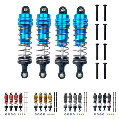 MN128 MN86 MN86S MN86K MN86KS MN G500 Metal Shock Absorber Damper 4pcs 1/12 RC Crawler Car Upgrade P