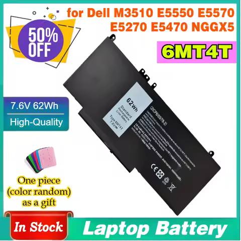 34GKR WD52H J60J5 6MT4T Battery for Dell Latitude E7420 E7440 E7450 E7240 E7250 E7270 E7470 E5470 E5
