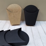 1 Pc Gift Box Kraft Gift Box Fries Box Design