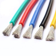 2m Cable Soft Silicone Wire 12AWG 14AWG 16AWG 18AWG 26AWG Electronical Wire