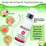 Spray disappears itching ECZEMA PSORIASIS KURAP KUDIS DRY SKIN SPRAY NATURAL