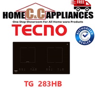 TECNO TG-283HB 74CM INDUCTION-CERAMIC HYBRID HOB 2 BURNERS | FREE DELIVERY |