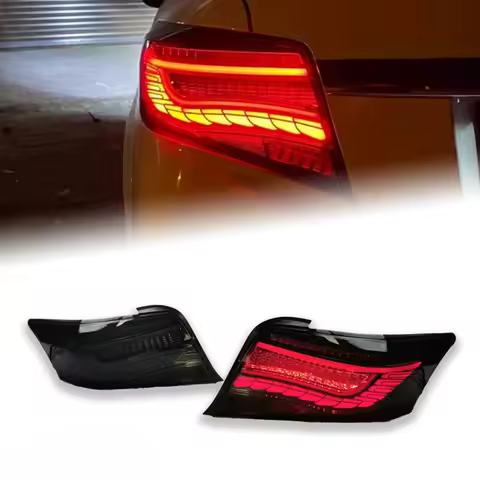 For Toyota Vios 2014 2015 2016 Taillight Assembly Led Daytime Time Running Light Flowing Turn Signal