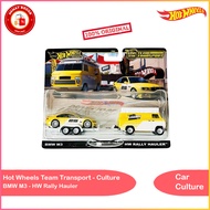 HW Hot Wheels Team Transport - Car Culture bmw M3 - Rally HaulerHW