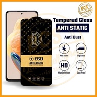 BCS - Tempered Glass ESD Full Anti Static Vivo Y28 T1 5G Y01 Y02 Y02S Y17 Y15S Y16 Y20 Y20I Y20S Y12