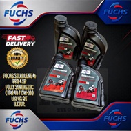 FUCHS SILKOLENE 4T PRO 4 ( 10W-40 & 15W-50 ) 1LITER HIGH QUALITY PRODUCT BY FUCHS SILKOLENE