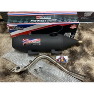 Mutarru power pipe Honda click125/150 stainless elbow with clamp