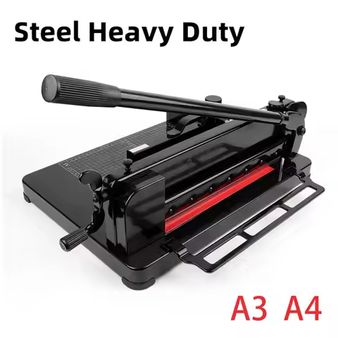 A3A4 Manual Paper Cutter Heavy Duty Guillotine Trimmer Sheets Die Cutters Use for Home Office Labora