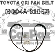 ORIGINAL TOYOTA FAN BELT (9004A-91067/6PK1520) PERODUA ARUZ 1.5, TOYOTA RUSH 1.5 F850 (2019-2023)