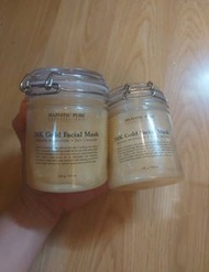 ❤️4000評分❤️ （2026年到期，美國新返，最後1個）全新 majestic pure 24k gold facial mask 黃金面膜 250g 去黃保濕美白