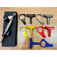 YAMAHA R15 / MT15 MATRIS STEERING DAMPER RACING SIAP DAMPER BRACKET PREMIUM ADJUSTABLE SOFT HARD PNP