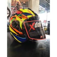 XDOT G626A SPITFIRE OPEN FACE HELMET WITH CLEAR VISOR