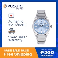 FOSSIL Quartz FS5986 EVERETT Simple Date light Blue Silver Stainless  Wrist Watch For Men from YOSUKI JAPAN / FS5986 (  FS5986   FS5 FS59   )