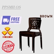 3v plastic chair IZ701ModernStackableDiningChairOffice/Cafe/Pub/Kopitiam/Restaurant