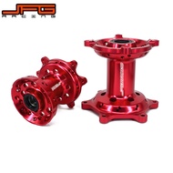 JFG Racing ด้านหน้าและด้านหลังล้อฮับสำหรับ CR125R CR250R CRF250R CRF450R CRF450X CRF250X ขอบรถจักรยา